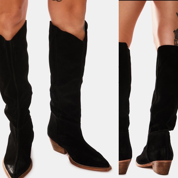 low slouch boots